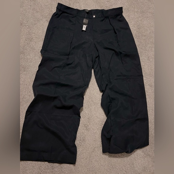 NWT Navy Blue Wide Leg Pants xl - Picture 4 of 6